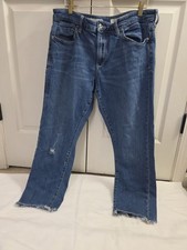 Anthropologie Pilcro Med Wash Slim Boyfriend Denim Jeans
