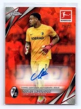 Noah Atubolu 2024-25 Topps Chrome Bundesliga Sapphire Orange Auto /25 *ke