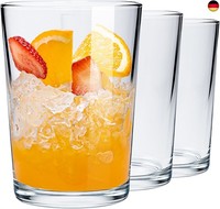 Konzept GläSer Set 6 Teilig, Stapelbar, Groß-500 Ml, Kristallklare TrinkgläSer –