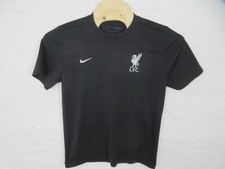 Liverpool F.C. Training Shirt Mens Large Nike 8 Steven Gerrard Black Soccer
