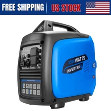 Portable Inverter Generator 2500W Gas Powered, Long Runtime Gas Generator Quite