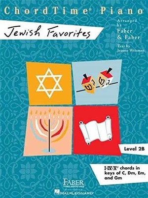ChordTime Piano Jewish Favorites - Level - Paperback, by Faber Nancy - Very Good