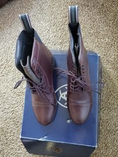 Ariat Women's Heritage IV English Paddock Boot Size 8.5 in Light Brown NIB