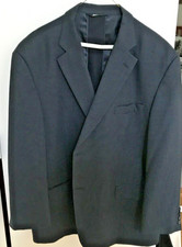 Haggar Mens Blazer Charcoal Gray Size 44R