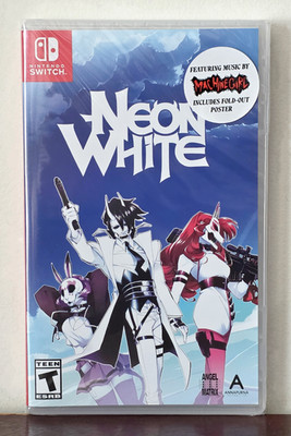 Neon White (Nintendo Switch) Annapurna iam8bit - Brand New Factory Sealed
