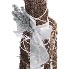 3D Reindeer Outdoor Decor Charming Golden Holiday Addition For Outdoor TZKX