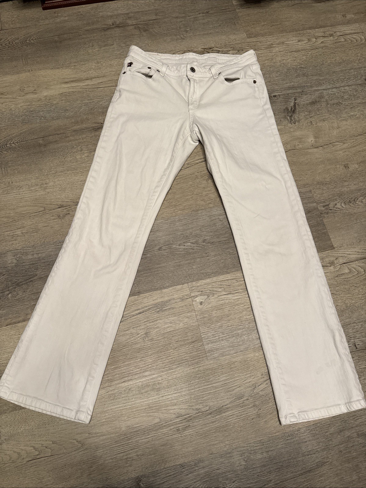 Ralph Lauren polo white jeans Kelly Sz 10 Stretch Denim Summer Beach Vintage Y2K