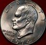 Uncirculated 1974-D Denver Mint Clad Eisenhower Dollar Denver Eisenhower