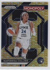 2024 Prizm Monopoly WNBA Skills Millionaire Gold Shimmer Napheesa Collier e7b