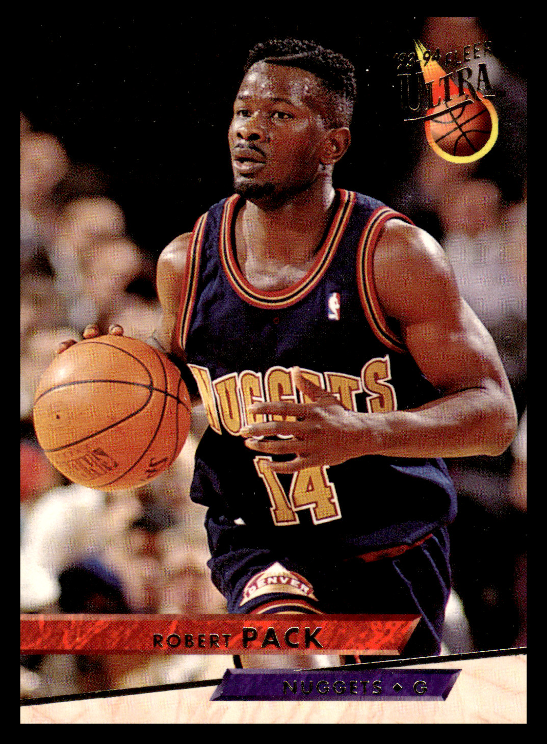 1993-94 Ultra Robert Pack #238 Denver Nuggets NBA Basketball