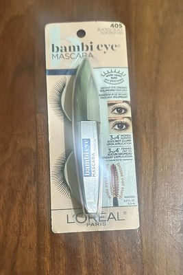 Loreal Paris Bambi Eye Mascara Sealed 0.21 fl oz 405 Blackest Black