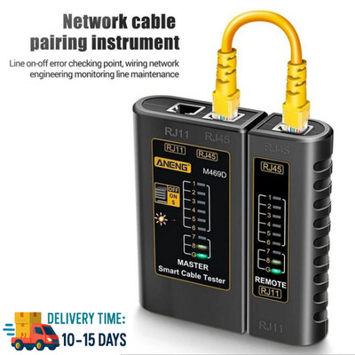 Network Ethernet Lan Internet Cable Tester Test Tool Cat5 RJ11 RJ12 RJ45
