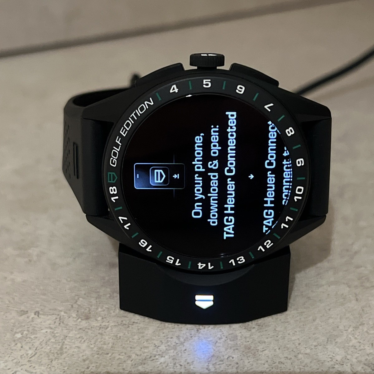 TAG Heuer 45mm Connected Golf Edition Touchscreen Smartwatch E4