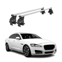 Menabo DachträGer GrundtäGer FüR Jaguar XF X260 2015-2020 50Kg Stahl Silber 2X