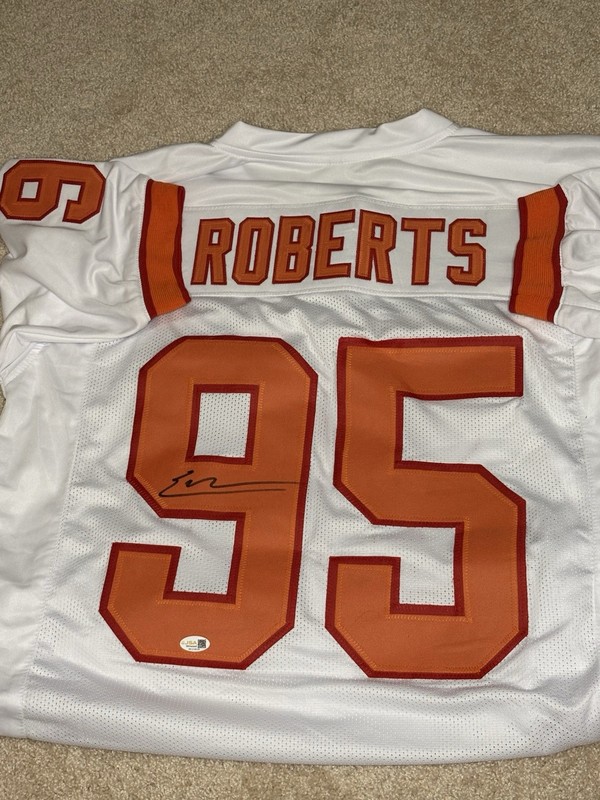 Elijah Roberts Signed Autograph Custom Jersey - JSA Coa - Tampa Bay Bucs