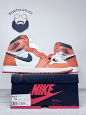 Size 14 - Nike Air Jordan 1 Retro High OG Shattered Backboard Away 555088-113 DS