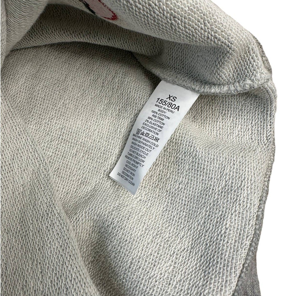 Kate Spade Apple Embroidered Pullover XS thumbnail 6