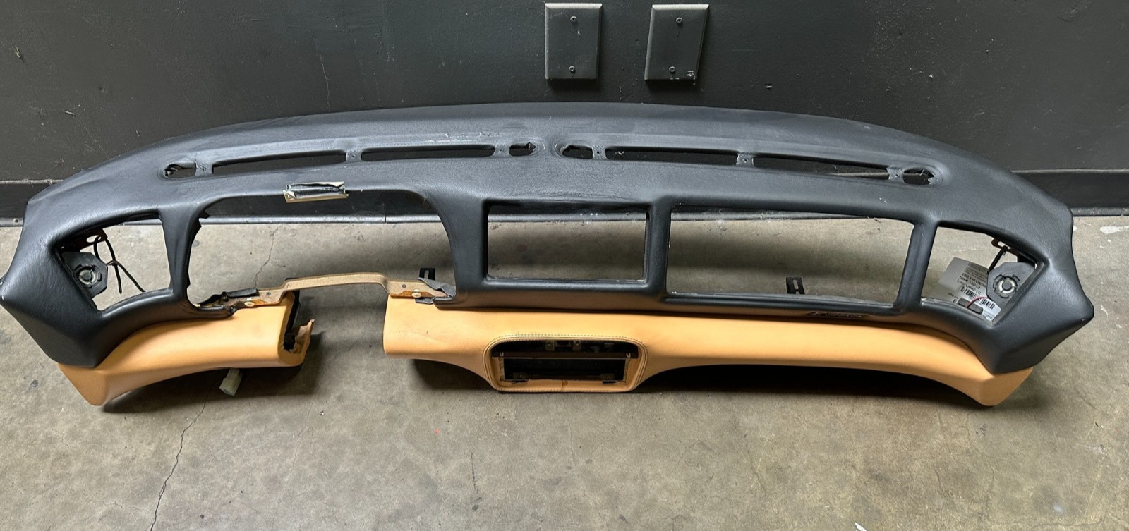 Ferrari F355 Upper Dashboard Black P/N 65236800