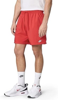 Nike Men's NSW Club Flow Shorts Red FN3307-657 New With Imperfection