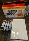 Genuine Canon Pgi-270 Bk Cli-271 Black & Color Ink Cartridges 4-Pack Open Box