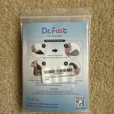 NWT Dr. Foot's Heel Grips Liner Insert for Shoes Too Big Shoe Inserts Liners