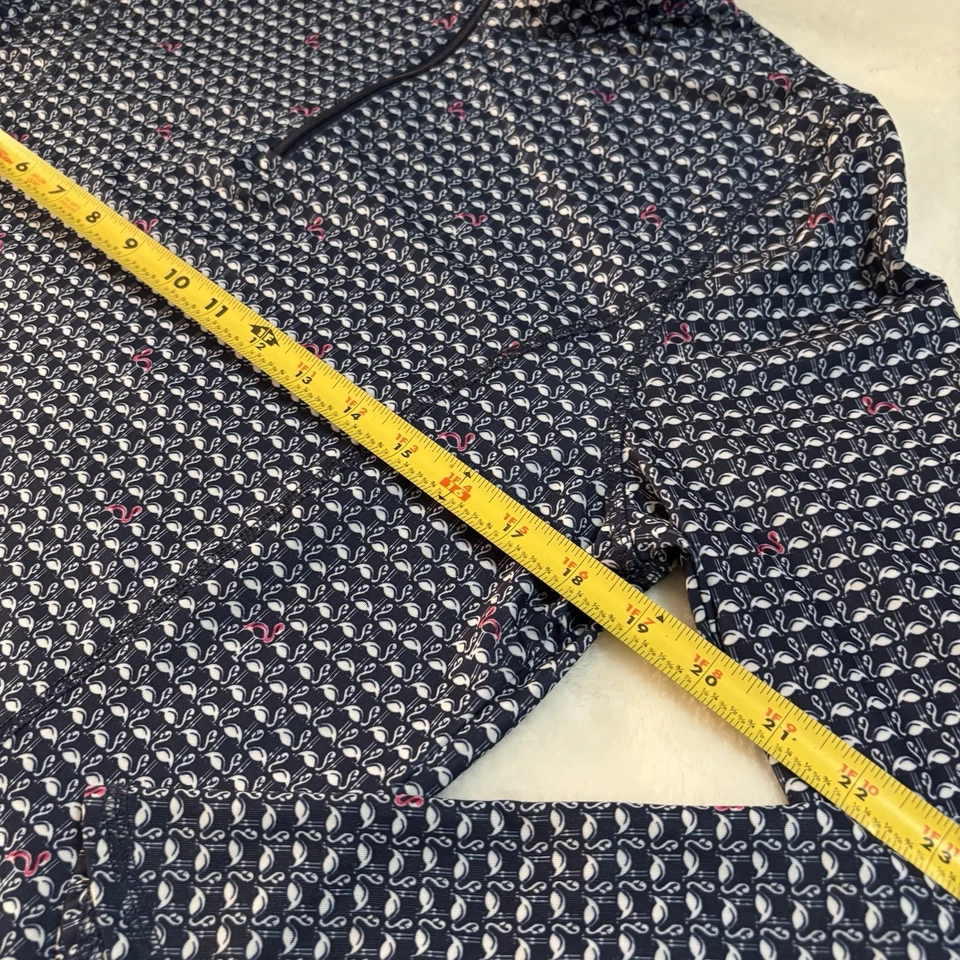 Top para mujer Callaway Opti-Dri 1/4 cremallera manga larga, polo de golf de viaje, azul grande Foto 4 de 4