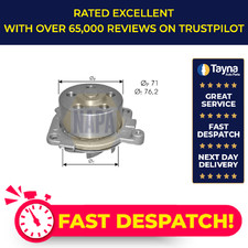 Water Pump fits FIAT PUNTO 188 1.8 99 to 05 183A1.000 Coolant NAPA 0060586222