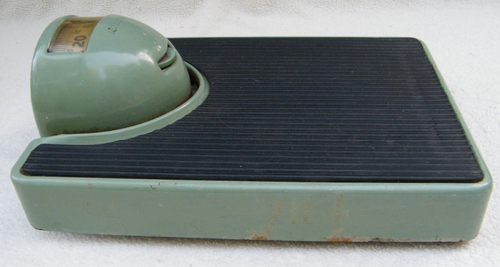 Vintage Detecto Art Deco Style Bathroom Scale 300lb NY USA - Picture 4 of 11