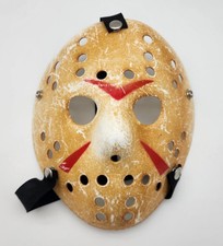 NECA Friday the 13th pt 3 Jason Voorhees Prop Replica Mask Rusted Look Halloween