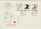 Finland 1986  FDC  Red Cross issue   good condition