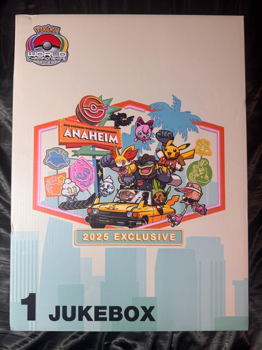 Exclusive Pokemon Worlds Championships 2025 Jukebox Jigglypuff