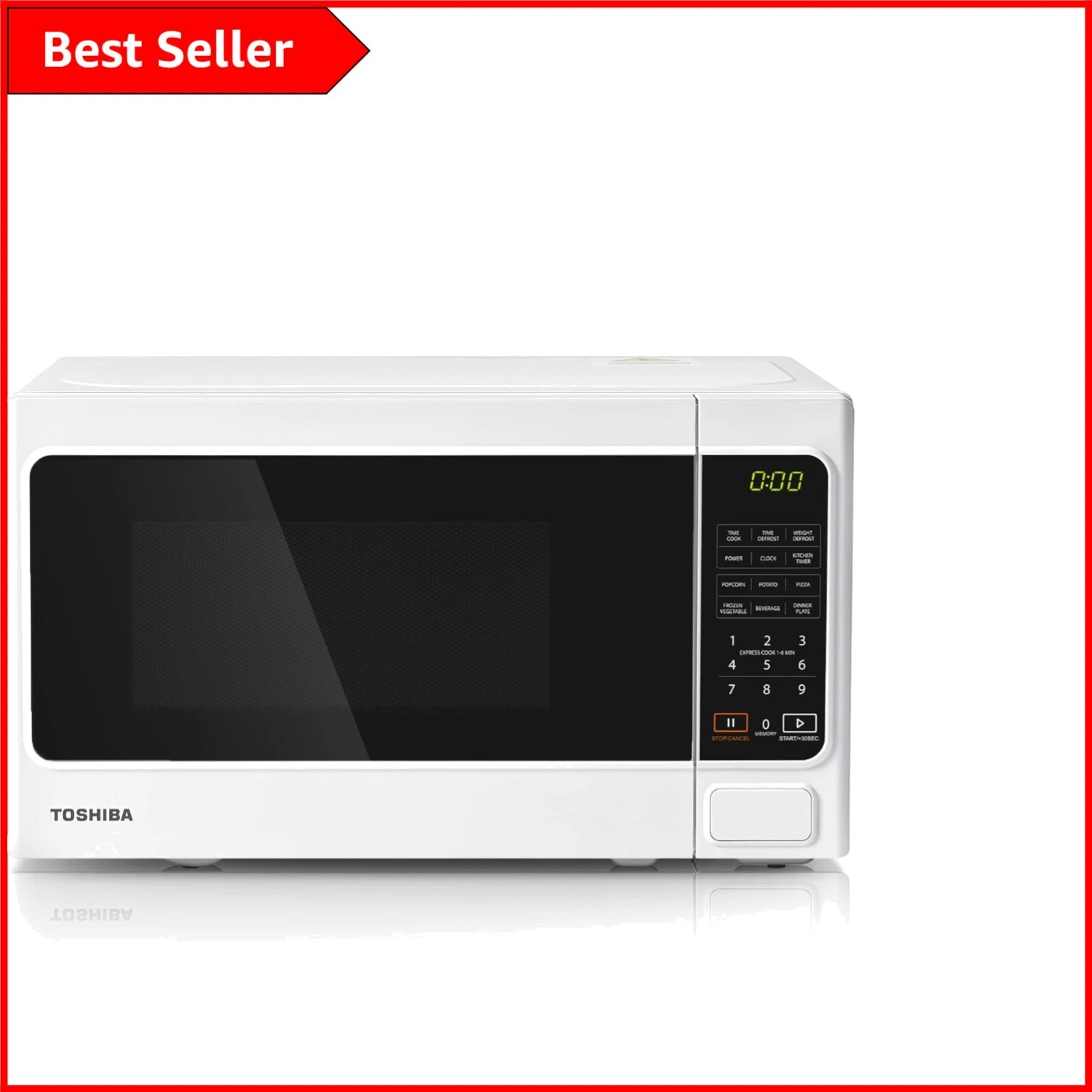 Versatile 20L Digital Microwave with 11 Settings & Child Lock Safety Feature