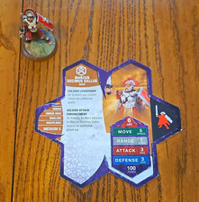 Hasbro Heroscape Marcus Decimus Gallus Painted Figure w/ Army Card (2004)