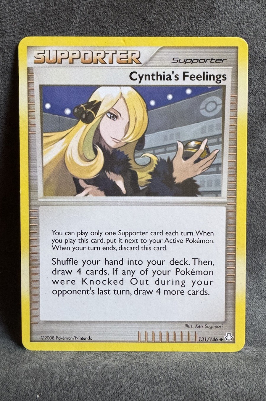 Cynthia's Feelings 131/146 Legends Awakened Regular Pokemon TCG Lightly Played