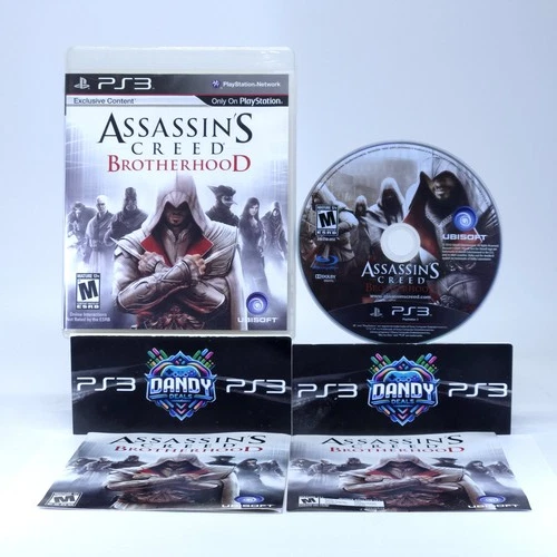 Assassin's Creed: Brotherhood PS3 CIB W/ Manual - PlayStation 3