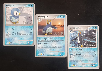 4/130 Empoleon Evolution Pokemon Karten MINT Akira Miyazaki World Champion Deck
