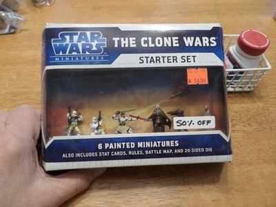 Star Wars Miniatures   The Clone Wars Starter Set -NEW/Sealed