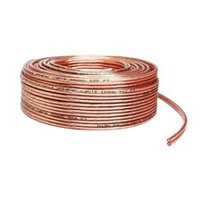 Copper Clad Aluminum CCA Speaker Wire Cable Spool 16AWG, 100FT 16AWG-100FT