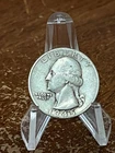 1945 Washington Silver Quarter, Average Circulated 90% Silver  # RJ124