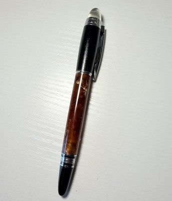 Montblanc StarWalker Rollerball Pen Marble Body Silver Clip Black Ink