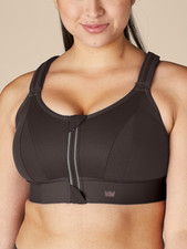 SHEFIT ULTIMATE Chocolate Triumph Sports Bra Medium Support Activewear