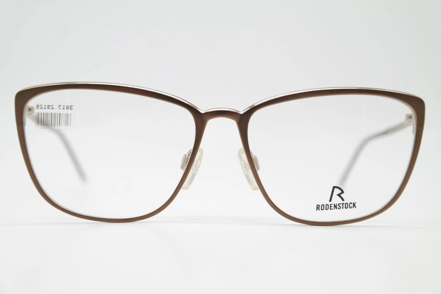 Glasses Rodenstock R 2569 Bronze Silver Oval Frames Eyeglasses New
