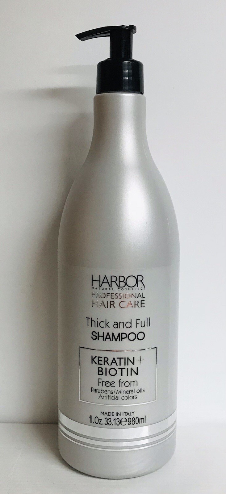 Harbor Natural Cosmetics Keratin & Biotin Thickening Shampoo 33 fl oz