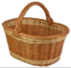 Shopping basket eExtremely stable!! 55cm.Long Car Basket Hamper Wicker Basket WIKLER