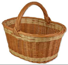 Einkaufskorb  eXtremStabil !! 55cm.Lang Autokorb Korb Weide Weidenkorb WIKLER 