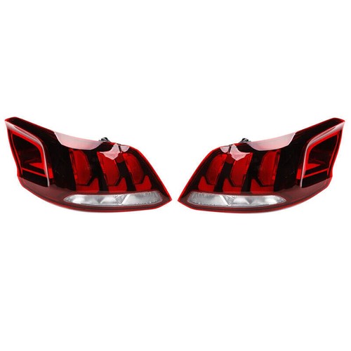 1Pair Tail Light For Peugeot 301 2017 2018 2019 Rear Brake Light(Without Bulb) - Picture 3 of 10