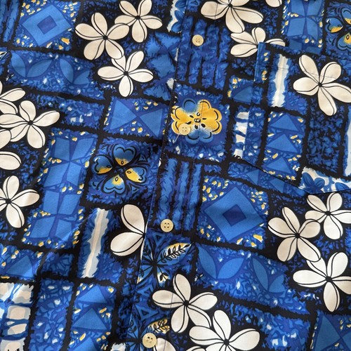Y2K RUSTY ALOHA SHIRT SIZE: MEDIUM - Picture 3 of 4