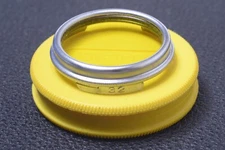 ✅ CENEIPLAN, CENEI YELLOW 32MM FILTER GENUINE LENS OR CAMERA PUSH W/ KEEPER 28-3