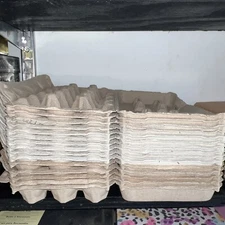 Lot of 15 empty egg cartons containers boxes for 18 eggs, Kroger Brand