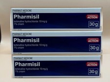 3X PHARMISIL Cream30g Terbinafine Hydrochloride10mg treatment for athlete's foot